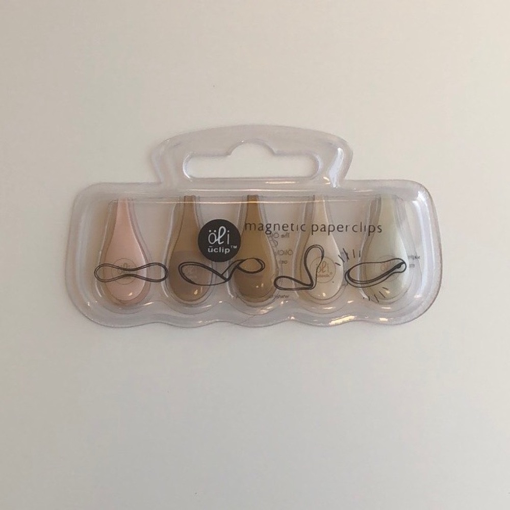 OliClip Set from OliBlock Pink Beige Brown colors